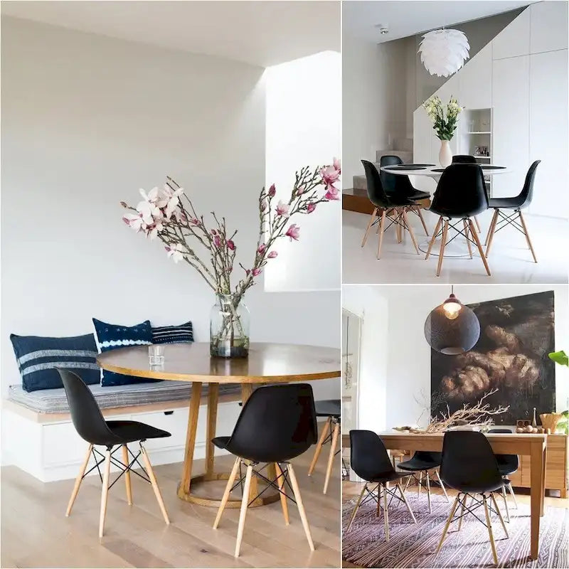 Chaises de salle à manger modernes - Lot de 4