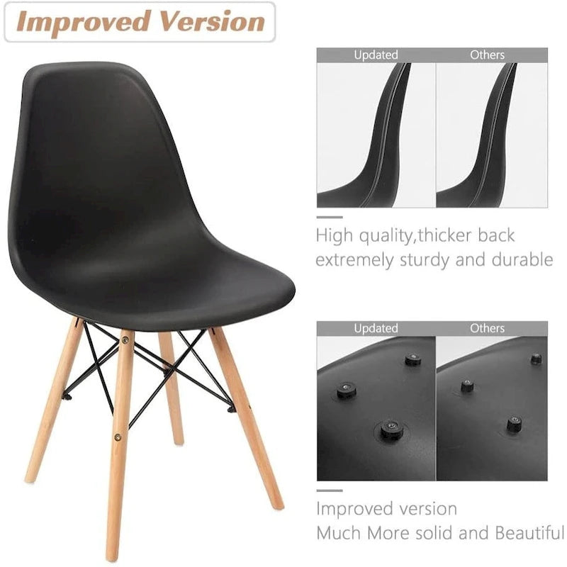 Chaises de salle à manger modernes - Lot de 4