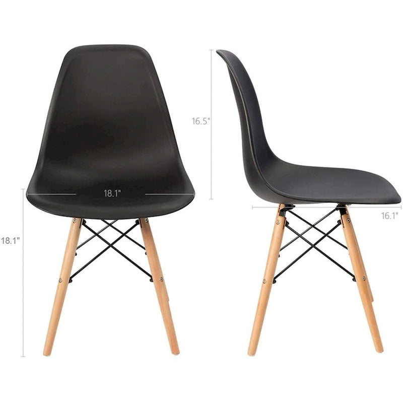 Chaises de salle à manger modernes - Lot de 4