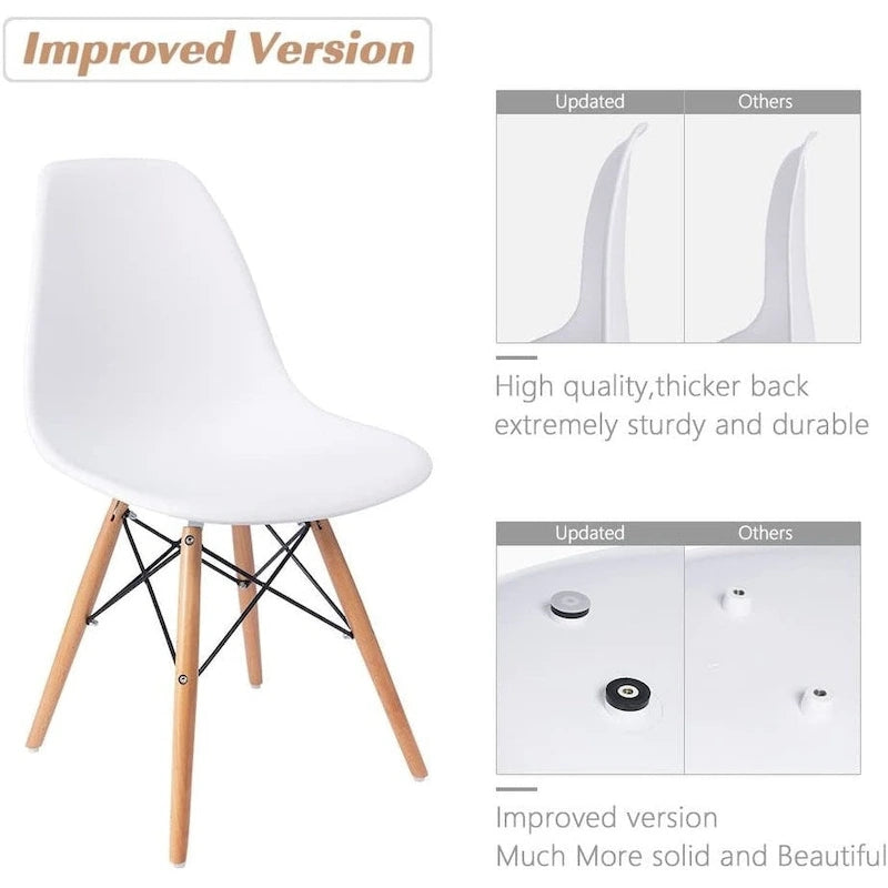 Chaises de salle à manger modernes - Lot de 4