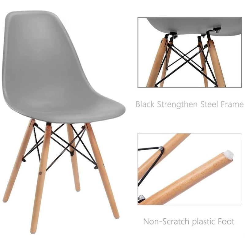 Chaises de salle à manger modernes - Lot de 4