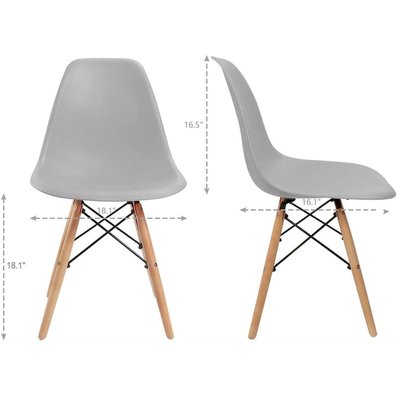 Chaises de salle à manger modernes - Lot de 4