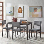 Ensemble de salle à manger 5 pièces en bois massif Jules de Simple Living
