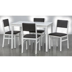 Ensemble de salle à manger 5 pièces en bois massif Jules de Simple Living