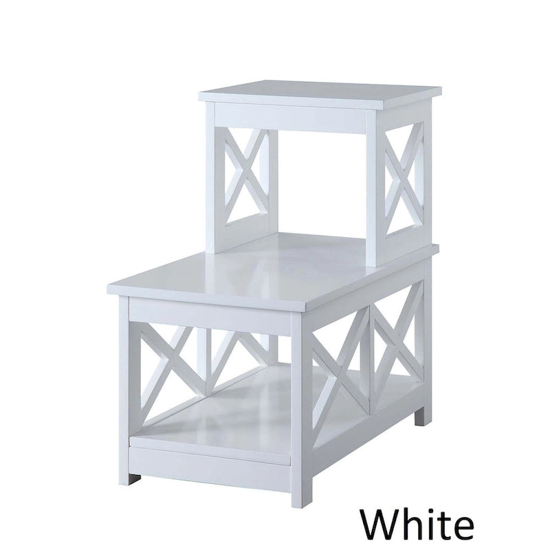 Table d'appoint à 2 marches Oxford Convenience Concepts