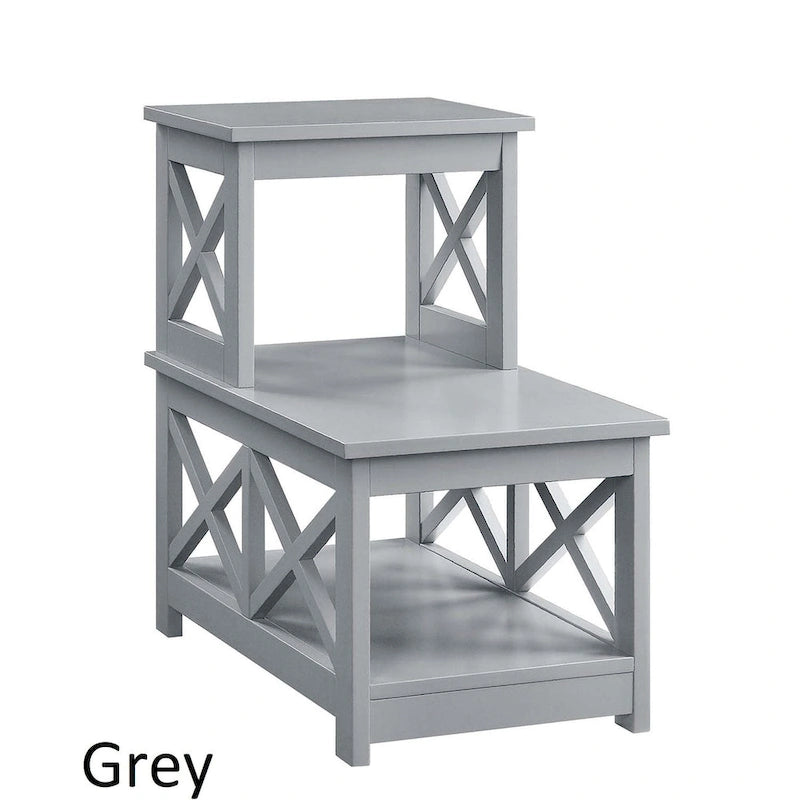 Table d'appoint à 2 marches Oxford Convenience Concepts