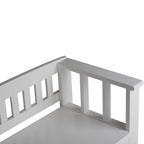Banc de rangement en bois massif 48 po WYNDENHALL Normandy pour entrée