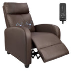 Fauteuil Inclinable de Massage Homall en Similicuir PU pour Cinéma Maison avec Siège Rembourré