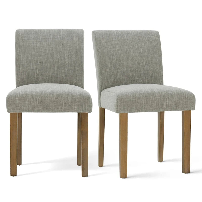 Chaise de salle à manger capitonnée (lot de 2)