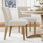 Chaise de salle à manger capitonnée (lot de 2)