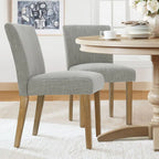 Chaise de salle à manger capitonnée (lot de 2)