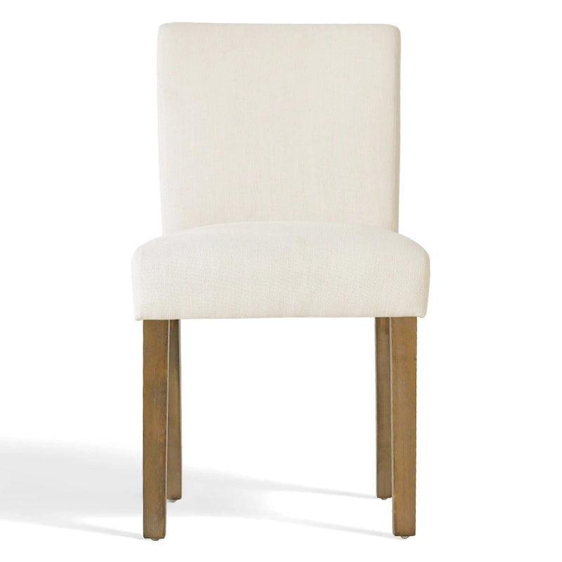 Chaise de salle à manger capitonnée (lot de 2)