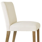 Chaise de salle à manger capitonnée (lot de 2)