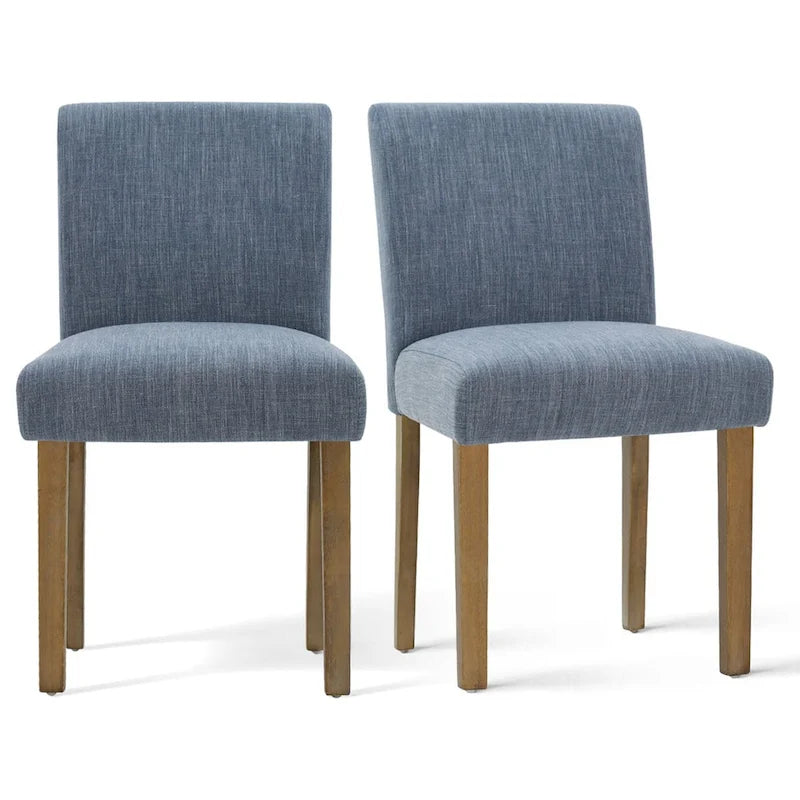 Chaise de salle à manger capitonnée (lot de 2)