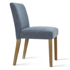Chaise de salle à manger capitonnée (lot de 2)