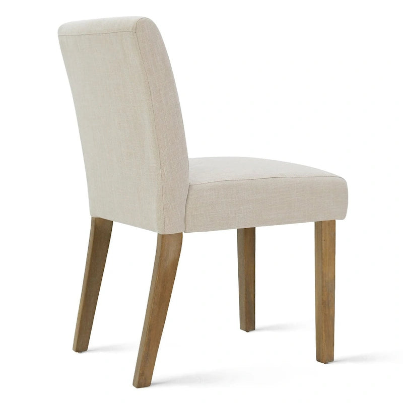 Chaise de salle à manger capitonnée (lot de 2)