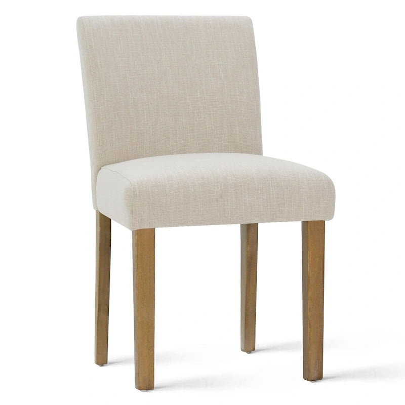 Chaise de salle à manger capitonnée (lot de 2)