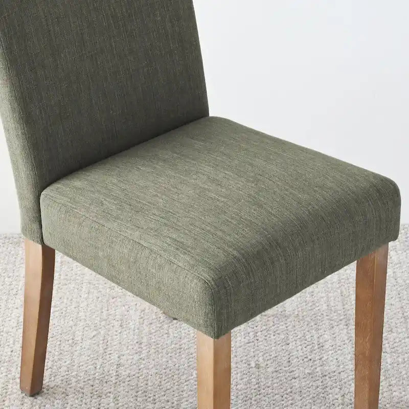 Chaise de salle à manger capitonnée (lot de 2)