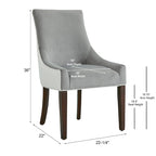 Chaise de salle à manger rembourrée Julianna par Greyson Living