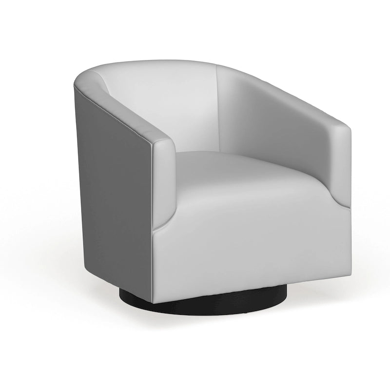 Fauteuil pivotant Gilbert Wood Base par Greyson Living