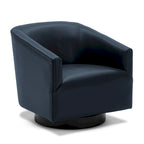 Fauteuil pivotant Gilbert Wood Base par Greyson Living
