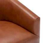 Fauteuil pivotant Gilbert Wood Base par Greyson Living