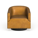 Fauteuil pivotant Gilbert Wood Base par Greyson Living