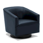 Fauteuil pivotant Gilbert Wood Base par Greyson Living
