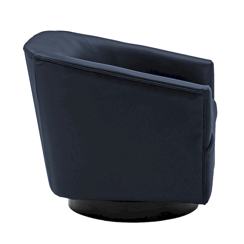 Fauteuil pivotant Gilbert Wood Base par Greyson Living
