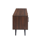 Meuble TV moderne du milieu du siècle pour téléviseurs jusqu'à 70 po Meuble TV console multimédia - 20,5 H X 59 L X 15,5 P
