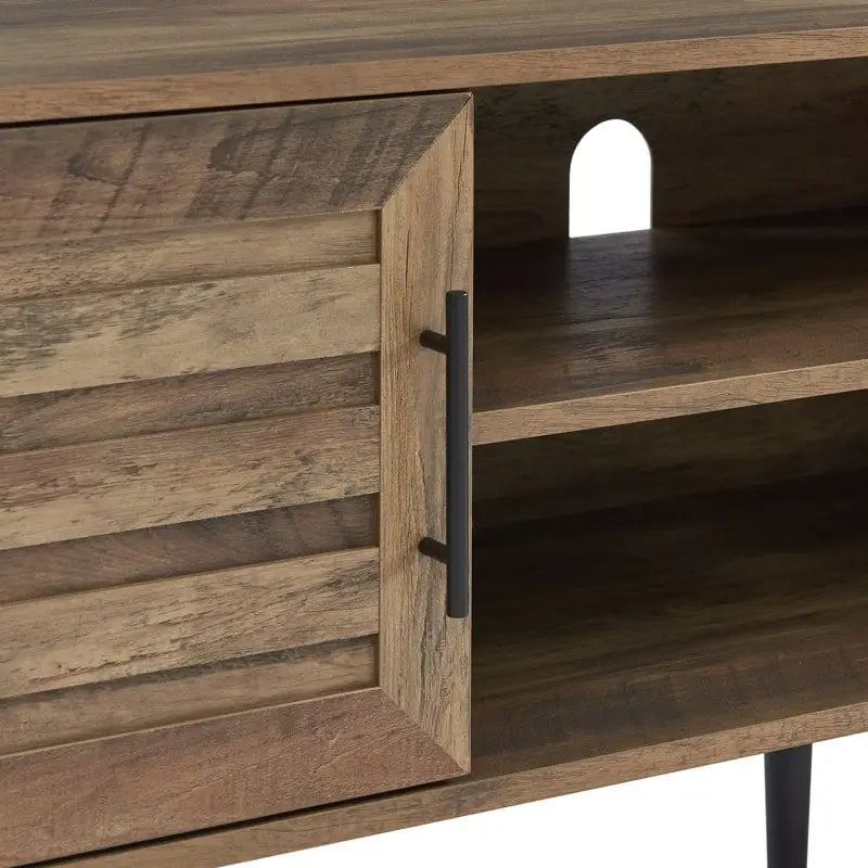 Meuble TV moderne du milieu du siècle pour téléviseurs jusqu'à 70 po Meuble TV console multimédia - 20,5 H X 59 L X 15,5 P