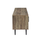 Meuble TV moderne du milieu du siècle pour téléviseurs jusqu'à 70 po Meuble TV console multimédia - 20,5 H X 59 L X 15,5 P