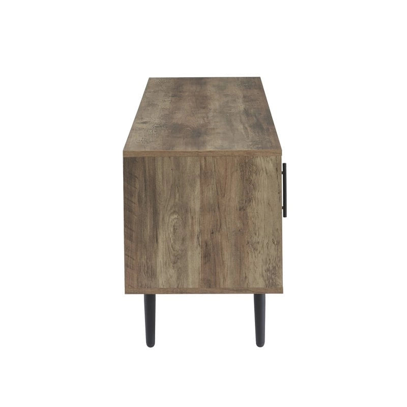 Meuble TV moderne du milieu du siècle pour téléviseurs jusqu'à 70 po Meuble TV console multimédia - 20,5 H X 59 L X 15,5 P