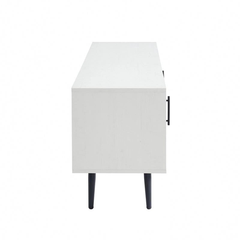 Meuble TV moderne du milieu du siècle pour téléviseurs jusqu'à 70 po Meuble TV console multimédia - 20,5 H X 59 L X 15,5 P