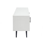 Meuble TV moderne du milieu du siècle pour téléviseurs jusqu'à 70 po Meuble TV console multimédia - 20,5 H X 59 L X 15,5 P