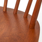 Chaises de salle à manger à barreaux en bois massif Florence Simple Living (lot de 2)