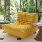 Fauteuil Crapaud Canapé Simple Tissu Teddy Fauteuil Poire