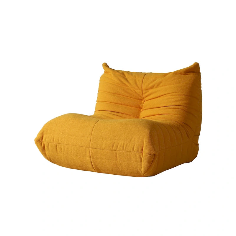 Fauteuil Crapaud Canapé Simple Tissu Teddy Fauteuil Poire
