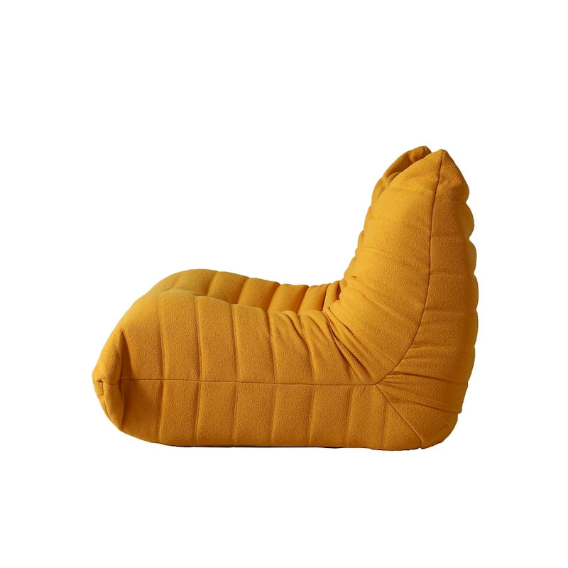 Fauteuil Crapaud Canapé Simple Tissu Teddy Fauteuil Poire