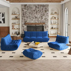 Fauteuil Crapaud Canapé Simple Tissu Teddy Fauteuil Poire