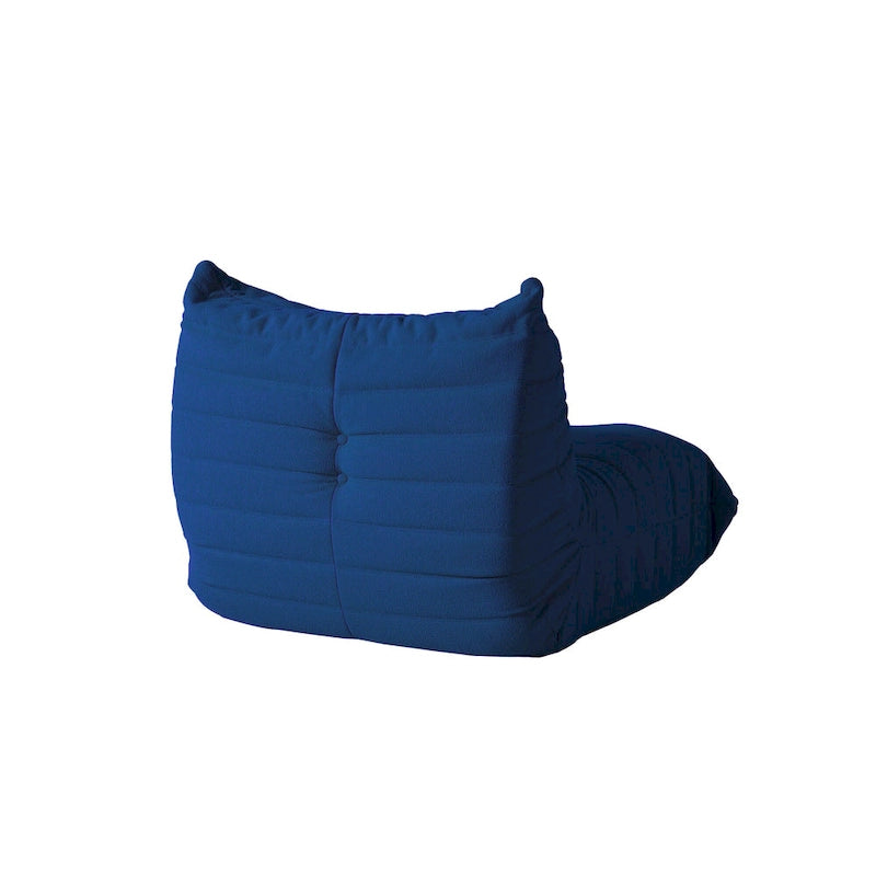 Fauteuil Crapaud Canapé Simple Tissu Teddy Fauteuil Poire