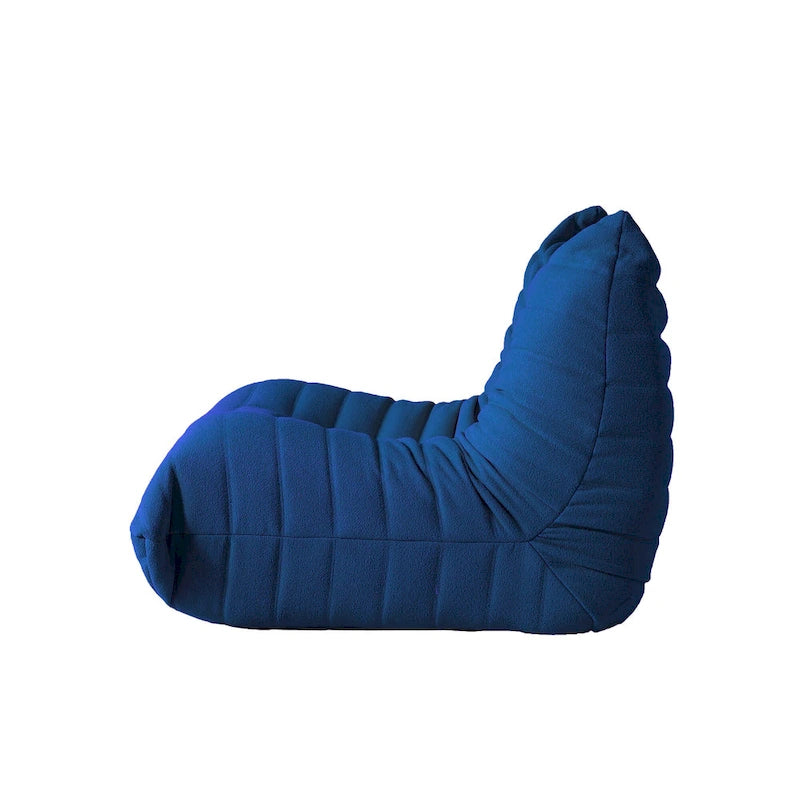 Fauteuil Crapaud Canapé Simple Tissu Teddy Fauteuil Poire