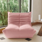 Fauteuil Crapaud Canapé Simple Tissu Teddy Fauteuil Poire