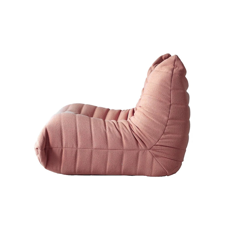Fauteuil Crapaud Canapé Simple Tissu Teddy Fauteuil Poire