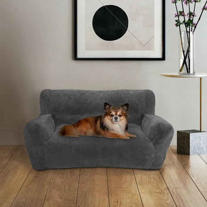 MCombo Canapé-lit pour animaux de compagnie pour chiens de petite et moyenne taille, tissu 0374