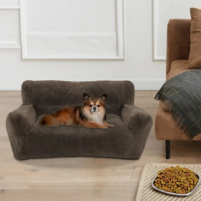 MCombo Canapé-lit pour animaux de compagnie pour chiens de petite et moyenne taille, tissu 0374