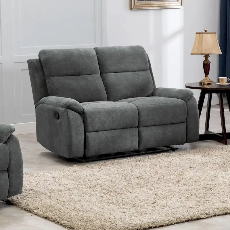 Causeuse inclinable de salon en tissu de transition