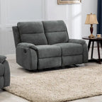 Causeuse inclinable de salon en tissu de transition