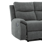 Causeuse inclinable de salon en tissu de transition