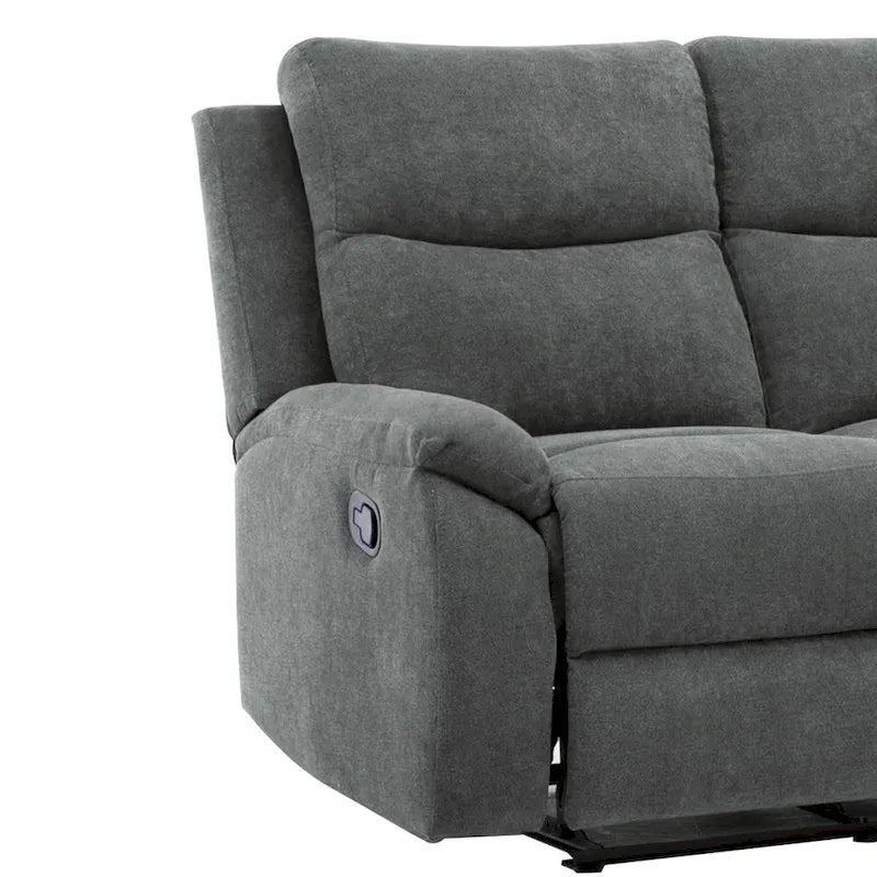 Causeuse inclinable de salon en tissu de transition